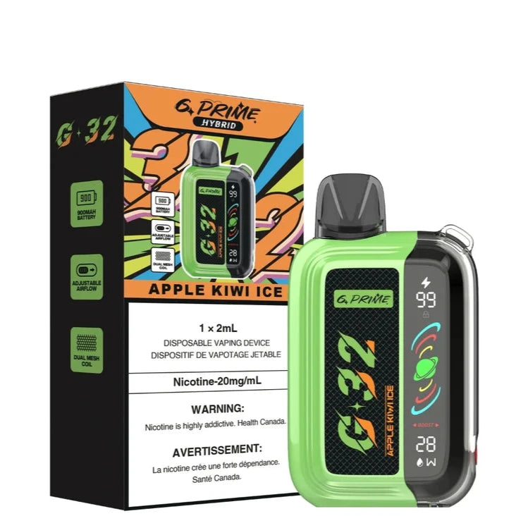G Prime Hybrid - Apple Kiwi Ice (5pc/Carton)