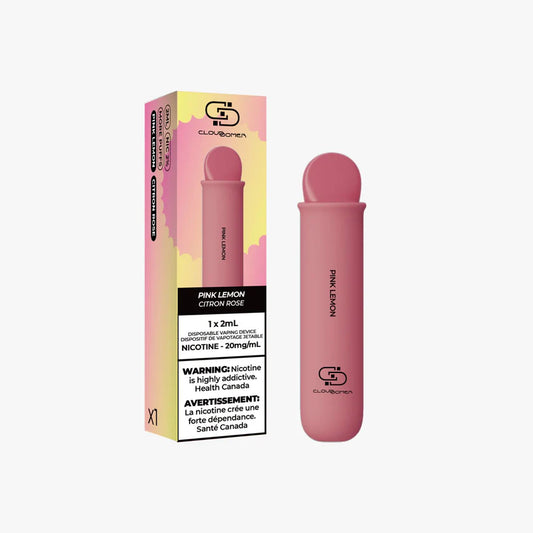 Cloud Domer Disposable - Pink Lemon (10pc/Carton)