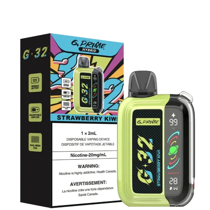 G Prime Hybrid - Strawberry Kiwi (5pc/Carton)