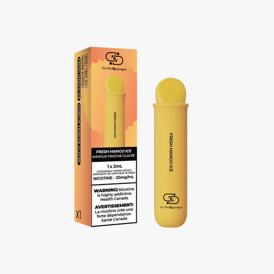 Cloud Domer Disposable - Fresh Mango Ice (10pc/Carton)